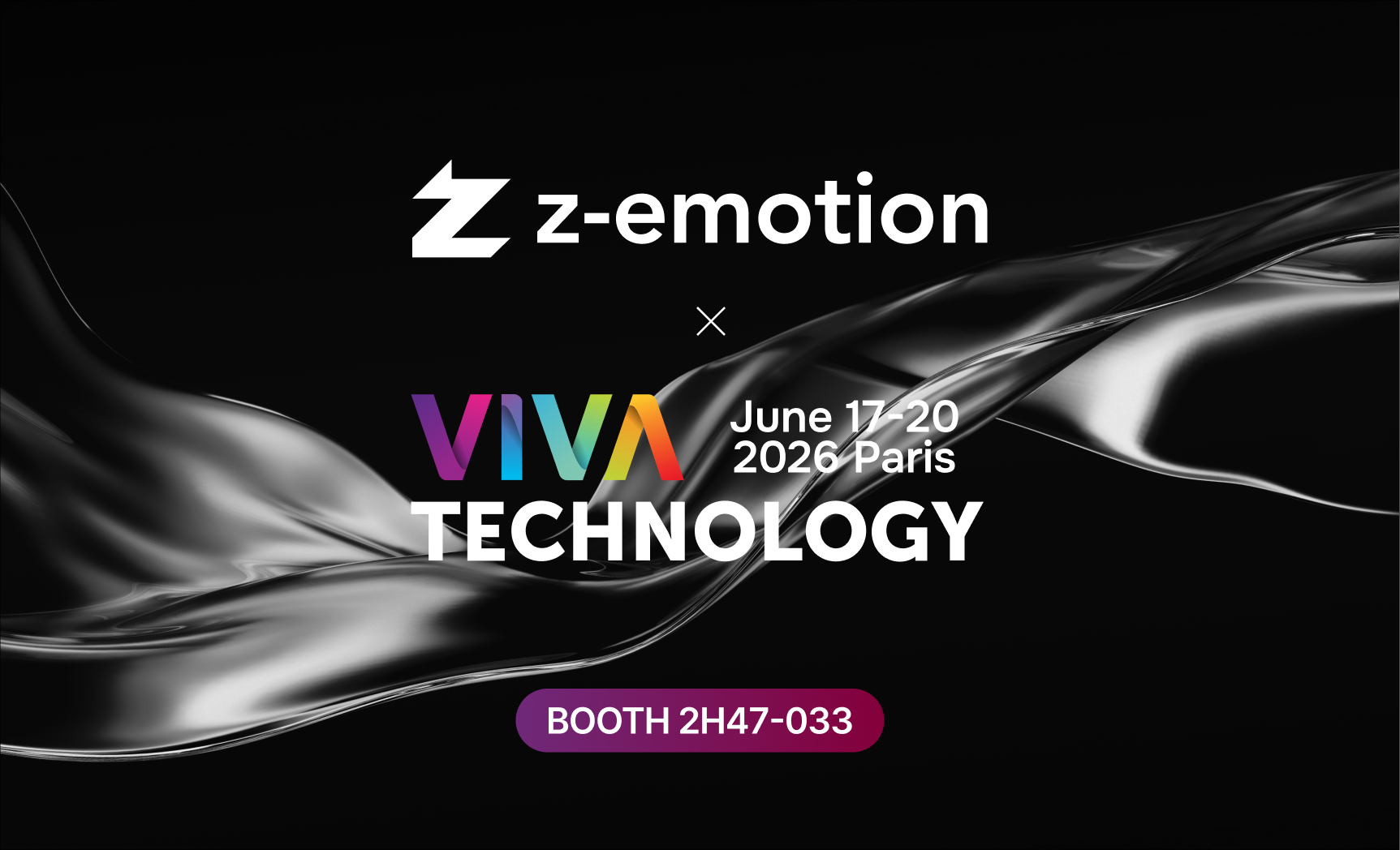 🚀The countdown to Viva Technology 2026 has begun and z-emotion will be there!